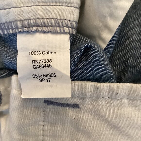 J.Crew Factory Women's Casual Shorts Size 4‎ 100% Cotton BLue - Picture 3 of 6